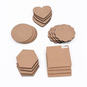 Dessous de verre en pierre MDF avec support pour décoration de table ustensiles de cuisine et tapis et tampons pour emballage personnalisé - Product Image 5