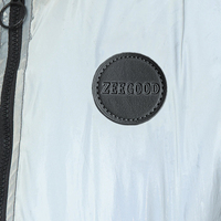 Chaqueta cortavientos impermeable informal de talla grande de diseñador para hombre con tela de lona ligera al por mayor para hombre