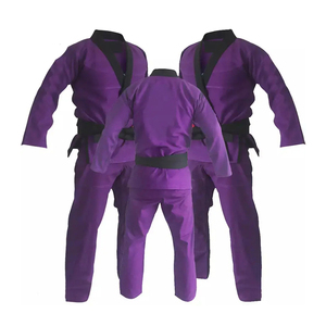 Vêtements de MMA professionnels costumes de karaté ensembles solides respirants de grande taille avec fermeture à la taille élastique uniformes d'arts martiaux de qualité supérieure - Product Image 5
