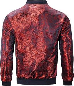 Attractive Men's Varsity Baseball Jacket Plus Size <b>Long</b> Style <b>Canvas</b> Stand Collar Front Logo OEM Custom Winter - Product Image 2