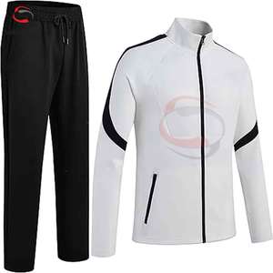 Survêtement de jogging à marque privée, survêtement personnalisé, usine de survêtement, microfibre, survêtement deux pièces, OEM, vente en gros, survêtement de jogging personnalisé - Product Image 1
