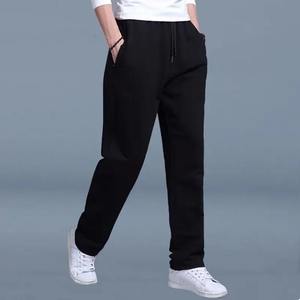 Pantalon de sport décontracté pour homme, été, léger, grande taille, en soie glacée, élastique, mi-lâche, respirant, séchage rapide, spandex/polyester - Product Image 3