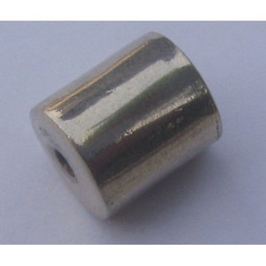 Cuentas de Plata Lisas para la Fabricación de Joyas, Estilo Charm, en Tamaños de 25mm, 3mm, 20mm, 8mm, 4mm, 10mm, Empaquetadas en Bolsas - Product Image 1