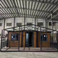 Maison préfabriquée à isolation thermique disponible en Australie, atelier commercial habitable, conteneur extensible de 20 pieds et 40 pieds
