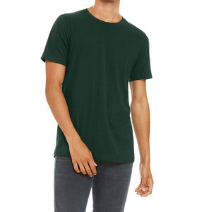 Bella + tela 3001 misto cotone Premium t-shirt di tutti i giorni Anti-restringimento foresta maglietta Versatile manica corta - Product Image 1