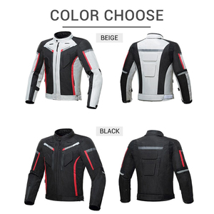 Breathable Cordura Unisex <b>Motorcycle</b> Racing <b>Jacket</b> Windproof Motocross Riding with Protective Panels Custom OEM Autumn <b>Summer</b> XL - Product Image 1