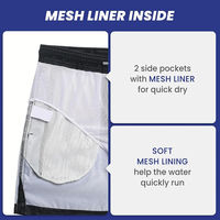 Shorts de sport mi-taille pour hommes, conception personnalisée, dernière impression numérique OEM, toile 100 % polyester, coupe-vent avec cordon de serrage