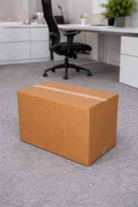 Caja de Envío de Cartón Marrón Resistente, Cartón Corrugado de Doble Pared para Soluciones de Embalaje y Entrega - Product Image 2