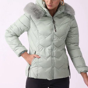 Chaqueta acolchada de invierno para mujer, proveedor mayorista OEM, fábrica directa, etiqueta privada, pedidos al por mayor - Product Image 4