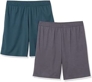 Pantalones cortos informales personalizados para hombre 100% algodón liso teñido sólido cómodo secado rápido - Product Image 1