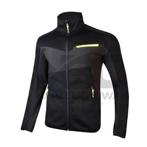 Men's Cotton & Polyester Fleece Workwear Jacket with Customized Logo <b>Outdoor</b> <b>Safety</b> Design Custom Color 2023 - Product Image 1