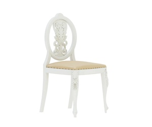 Juego de mesa de comedor Pemberly tallada en madera de caoba de alta calidad con cojines para uso en interiores - Product Image 4