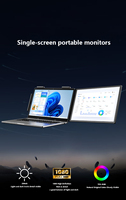 Écran portable double écran LCD pour ordinateur portable 13,3 14 15,6 16 pouces 1920x1080 2560x1600 IPS avec interface Type C