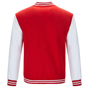 แจ็คเก็ตเลตเตอร์แมนผู้ชายสั่งทำคุณภาพดีที่สุดสำหรับฤดูใบไม้ร่วงและฤดูหนาว คอตั้ง โลโก้ด้านหน้า แห้งเร็ว กันลม ระบายอากาศได้ดี - Product Image 3