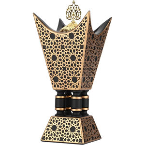 Brûleur et porte-encens élégant en métal et acier inoxydable Vente en gros Bureau Mabkhara Porte-encens Parfum Prix le plus bas - Product Image 6