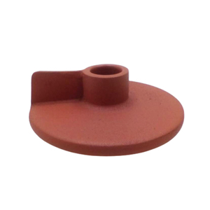 Bougeoir en fer de décoration de foudre bougeoir de couleur de texture brune pour des décorations de maison et de table - Product Image 3