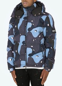 Wholesale <b>Mens</b> Customize Winter <b>Camo</b> Puffer <b>Jackets</b> With Adjustable Hood Winter Custom Heated Coats and Warm Bomber <b>Jacket</b> - Product Image 2