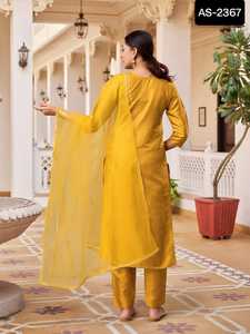 ผู้หญิง Kurtis สุภาพสตรีชุดลําลอง Kurtis ด้วยงานเย็บปักถักร้อยหนัก คอลเลกชันใหม่ คอลเลกชัน Kurtis ผ้าฝ้ายมาเลเซียสําหรับผู้หญิง - Product Image 6