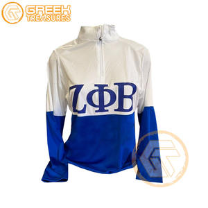 เสื้อสเวตเตอร์สตรีผ้าคอตตอนผ้าฟลีซระบายอากาศได้ดีดีไซน์ใหม่ล่าสุดออกแบบได้ตามต้องการ - Product Image 6