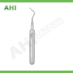 Élévateur de racine dentaire AHI 2,5 mm argenté avec poignée ergonomique intelligente, manuel, réutilisable, qualité certifiée CE Classe I - Product Image 3