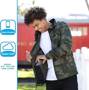 Fabricante de Chaquetas Cortavientos Personalizadas, Alta Demanda, Ropa Deportiva Ligera para Exteriores, Calidad Premium, Fábrica OEM, Cuello Alto - Product Image 6