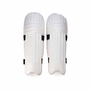 Fancy <b>Cricket</b> Batting Pads <b>White</b> Color Light Weight Sport Wear Customized Heavy Duty <b>Cricket</b> Batting Pads - Product Image 4