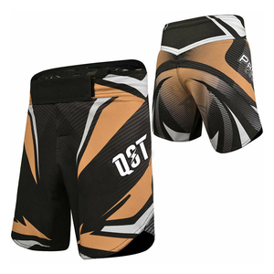 กางเกงขาสั้น MMA โพลีเอสเตอร์ออกแบบได้ตามที่ต้องการมีคุณภาพสูงพิมพ์ดิจิตอล Jiu Jitsu กิโมโนการฝึกอบรมการตัดเย็บที่แข็งแกร่ง - Product Image 4