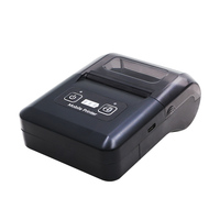 Impresora de Recibos Bluetooth Portátil de 58 mm, Impresora Térmica Inalámbrica Mini H20H con Batería de 2500 mAh para Puntos de Venta, Comercio Minorista y Logística