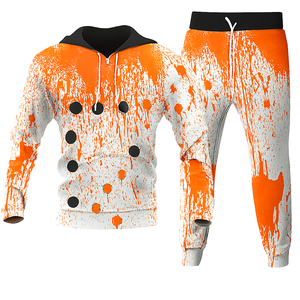 ชุดวอร์มสองชิ้นสำหรับผู้ชายและผู้หญิงชุดวอร์มพิมพ์ลายกราฟิกโลโก้แบบกำหนดเองสไตล์ล่าสุด - Product Image 1