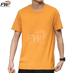 T-shirt personnalisé pour homme, dernière tendance, impression sérigraphique du logo, 100% coton, unisexe, manches courtes, pour homme et femme. - Product Image 1