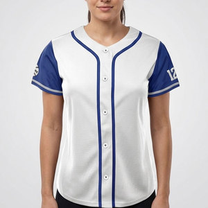 Camiseta de Softbol Duradera para Mujer, para Entrenamiento, con Costuras Reforzadas, Material Transpirable y Rendimiento Duradero - Product Image 3