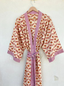 Kimono japonais en coton Robes Nouveau design de vêtements japonais - Product Image 3