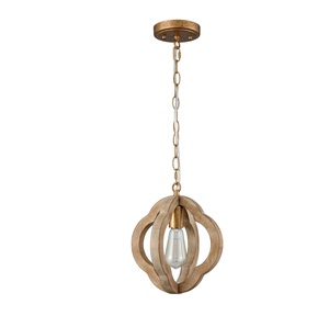 Nouvel éclairage d'abat-jour de lampe suspendue à la main élégant à la mode utilisé pour la décoration en bois couleur naturelle Design moderne lampe suspendue - Product Image 5