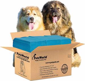 High Absorbent Waterproof 22 X22 Training <b>Pee</b> <b>Pads</b> with Adhesive Strips for Dogs Cats Pets - Product Image 2
