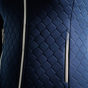 Veste d'équitation pour femme manteau imperméable stretch respirant vêtements de sport de performance élégants pour les cavaliers en entraînement décontracté - Product Image 3