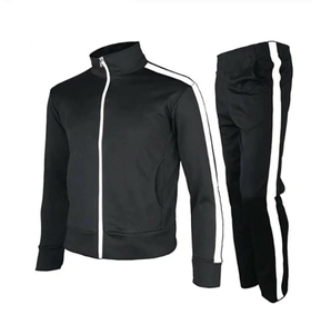 Fabricación de Conjuntos Deportivos Personalizados de Alta Calidad para Hombre, Conjuntos de Joggers Transpirables con Media Cremallera, Trajes Deportivos para Hombre - Product Image 6