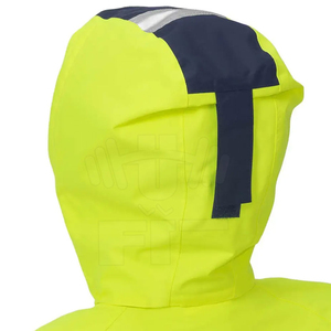 Custom Softshell Workwear <b>Safety</b> Jacket High Visibility <b>Reflective</b> With Pocket Durable And Comfortable - Product Image 5