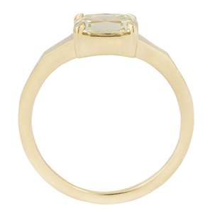 Anillo de racimo de oro amarillo de 14 quilates más vendido, cojín de mesa blanco de 1,12 quilates, VS2 Diamante de corte, claridad para joyería de moda para fiesta de boda - Product Image 4