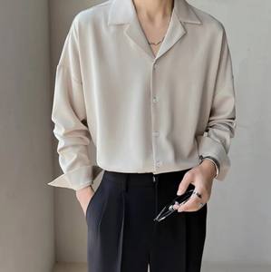 Camisas casuales para hombre Blusas personalizadas de algodón orgánico sostenible Antiarrugas 100% algodón Temporada de otoño - Product Image 5