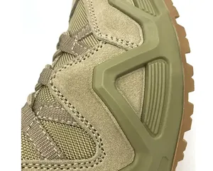 טיולי חוץ מגפי קרב במדבר אימון מגפיים טקטיים לגברים שחורים נעלי בטיחות מידה 39-46 - Product Image 4