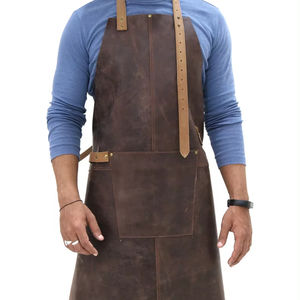 Qualité Adulte Taille Réglable Mode Adulte Bavoirs Croisés Tablier Avec Poches Qualité Meilleur LPN-0109 - Product Image 1