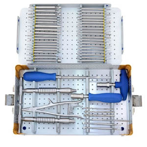 Caja de Almacenamiento de Instrumentos Quirúrgicos de Acero Inoxidable Ortopédico de Grado Quirúrgico, Autoclavable, Vacía, para Fragmentos Grandes - Product Image 4