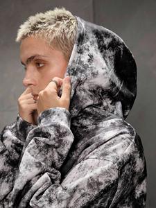 Sudadera con Capucha Sublimada para Hombre, Invierno, OEM, Etiqueta Privada de Fábrica, Personalizada, Moda Urbana, Secado Rápido - Product Image 3