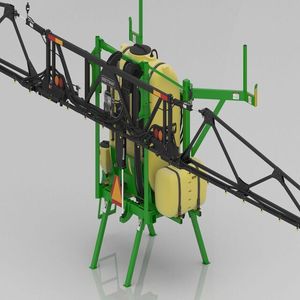 เครื่องพ่นสารเคมีเป้สะพายหลังขับเคลื่อนสี่ล้อแบบ30L อุปกรณ์ทางการเกษตรใหม่พร้อมปั๊มเบนซินสำหรับใช้ในฟาร์ม - Product Image 1