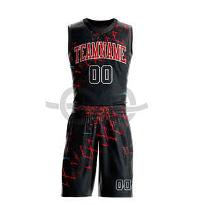 Uniforme vierge de basket-ball pour jeunes réversible personnalisé ensemble de vêtements de basket-ball de conception respirante pour adultes - Product Image 4