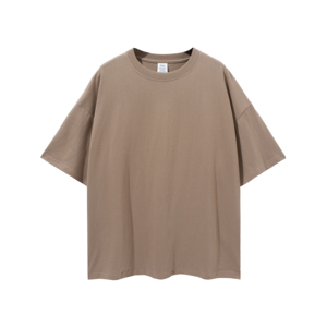 Camiseta de gran tamaño de algodón 100% de alta calidad para hombre, camiseta en blanco con estampado de gran tamaño y hombros caídos con logotipo personalizado - Product Image 3