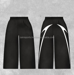 Chándal hecho a medida de alta calidad, chándal de dos piezas personalizado para hombre, chándal liso, traje para correr, chándal transpirable de algodón 100% - Product Image 3