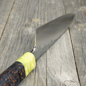 Cuchillo de Cocina y Caza de Acero de Damasco Hecho a Mano, Hoja Elegante de Alta Calidad, Ideal para Regalo - Product Image 4