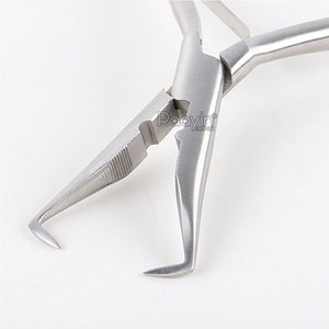 Professional Linkies Stainless Steel Micro Ring Opener <b>Tool</b> for Hair Extension Removal Special Notches and <b>Back</b> Shape - Product Image 6