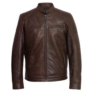 Blouson de moto en cuir unisexe coupe-vent, vêtements de protection pour moto, design personnalisé, fournisseur OEM, adulte, toutes saisons - Product Image 5